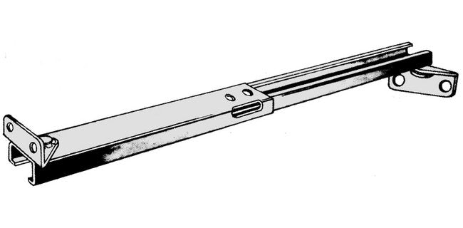 Telescoping Steel Door Prop 6-1/4" to 8-3/4" - Image 2