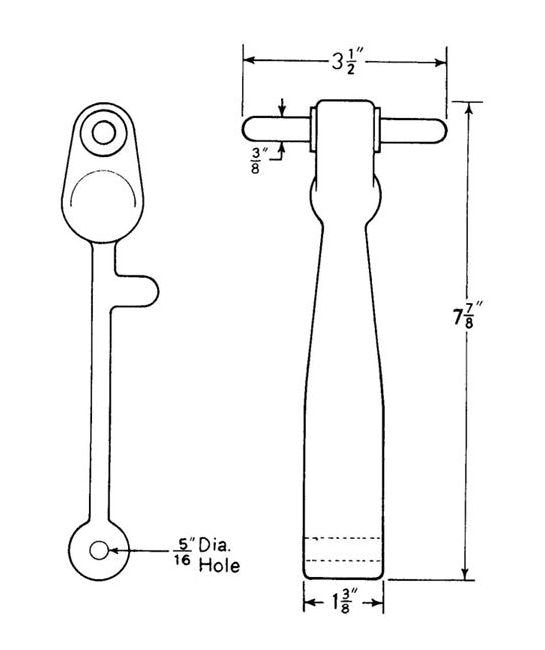 Heavy Duty 8-Inch Fastener with Zinc Brackets - Image 2