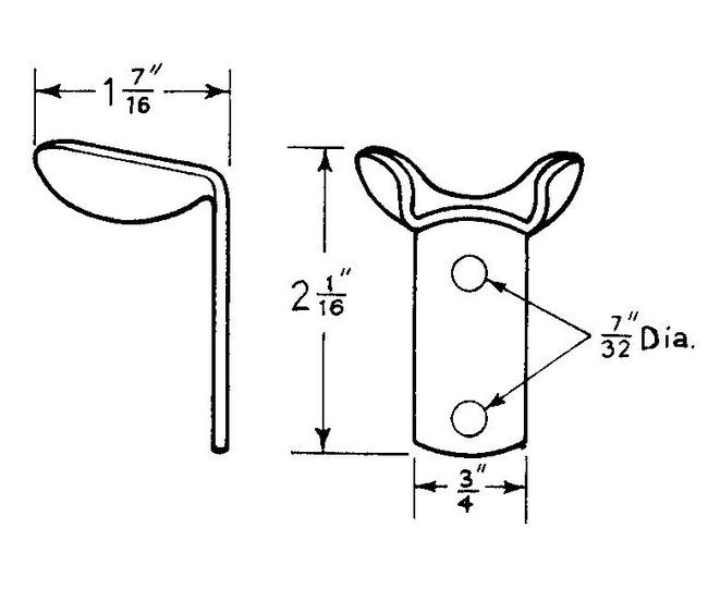 Heavy Duty Bracket with Stem Down for Trucks - Image 2