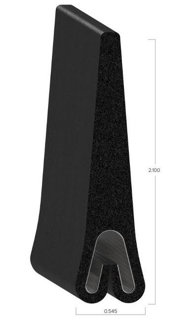 Uni-Grip 0.545in x 2.100in Truck Cap Rubber Flap Seal - Image 2
