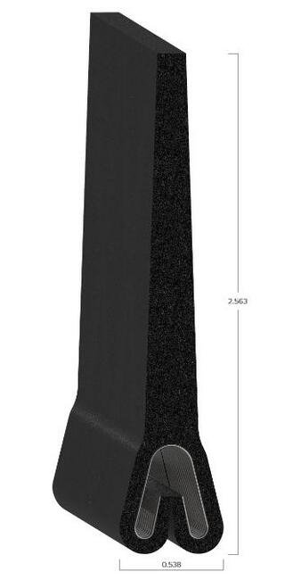 Uni-Grip 0.538"x2.563" Truck Cap & Rubber Flap Seal - Image 2