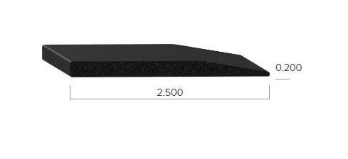 Uni-Grip 2.500 Inch Width Truck Cap & Rubber Flap Seal - Image 2