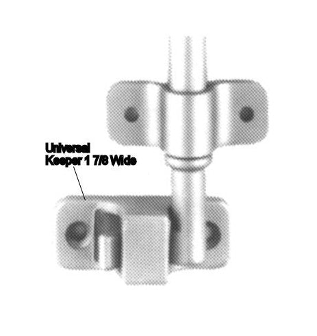 Stainless Steel Two-Point Cam Lock Set with Narrow Keepers - Image 3