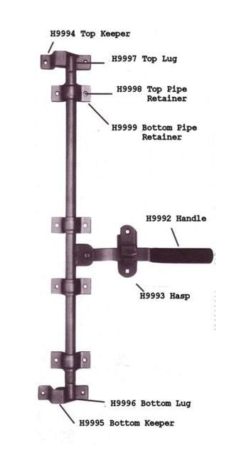 Universal Cam Door Lock - Stainless Steel Finish - Image 2
