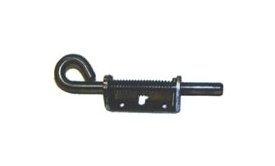 Aluminum Spring Latch with Stainless Steel Bolt & Spring - 1/4" Base - Image 1