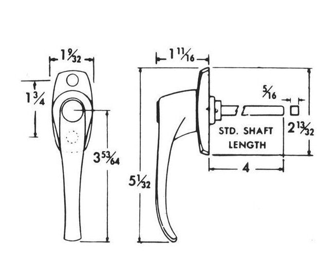 Heavy-Duty Keyed Alike Lever Handle Lock - Image 2
