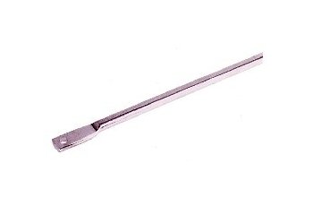 Zinc-Plated Steel Rod, 3/8" x 36" Straight with Round Hole - Image 1