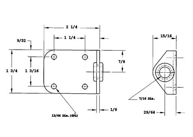 Heavy-Duty Zinc Rod Guide for Multipoint Locks - Image 2