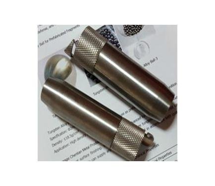 Tungsten Syringe Shield: Lead-Free Window, Model 007-901 - Image 1