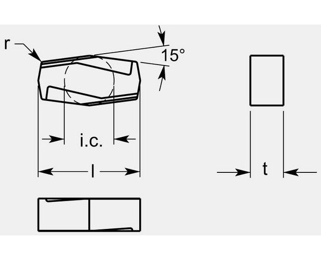 Precision Bar Peeling Tool, 0.487-0.497 in Thickness - Image 1