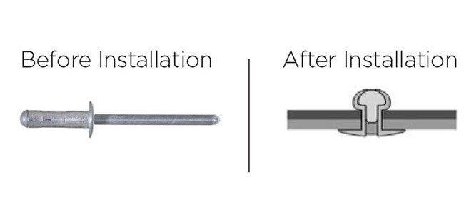 4.8mm U-Fix Aluminum Dome Rivet - Image 2