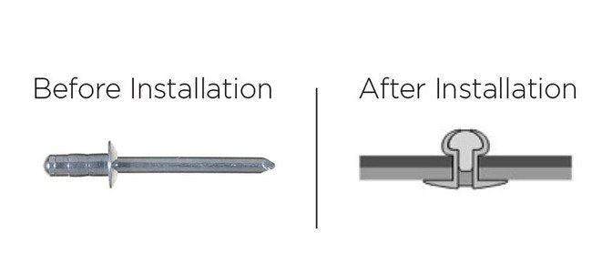 Ornit 10.3mm U-Fix Dome Head Rivet - Image 2