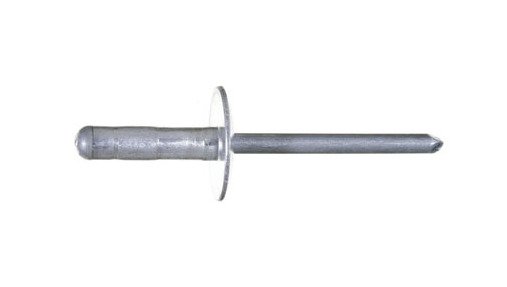 U-Fix Aluminum Rivet (10.3mm Body Length, X-Large Head) - Image 1
