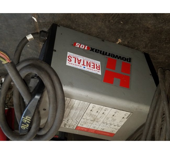 Hypertherm Powermax 105 Heavy Duty Plasma Cutter - Image 1
