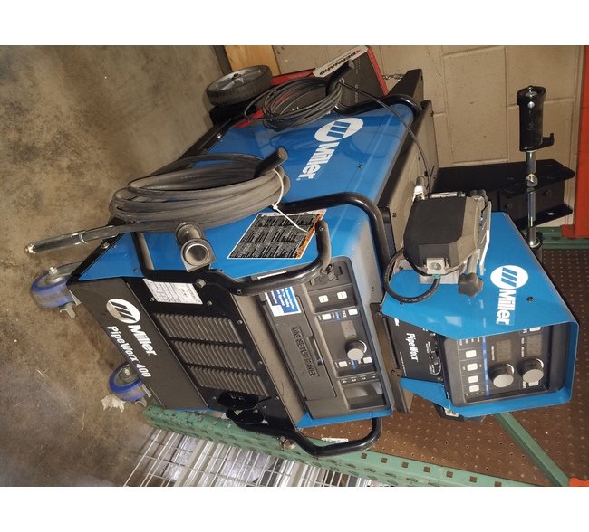 Miller Pipeworx 400 Welding System with Dual Feeder - Image 1