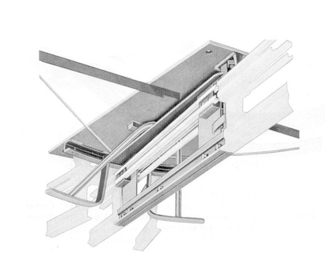 US Monorail Electrified Three Way Tongue Switch - Image 1