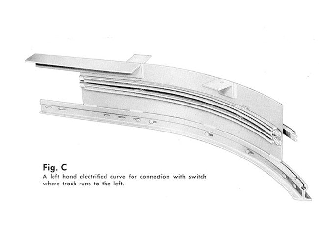 Left-Handed Electrified Curve for Monotractor Switches - Image 1