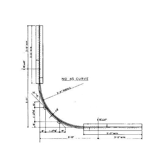 Monorail Track Connection Curve with Splice - Image 1