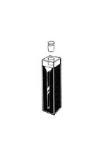 Type 29BM UV-VIS Black Masked Cell - 10mm Lightpath, 'Q' Silica, UV Grade - Image 1