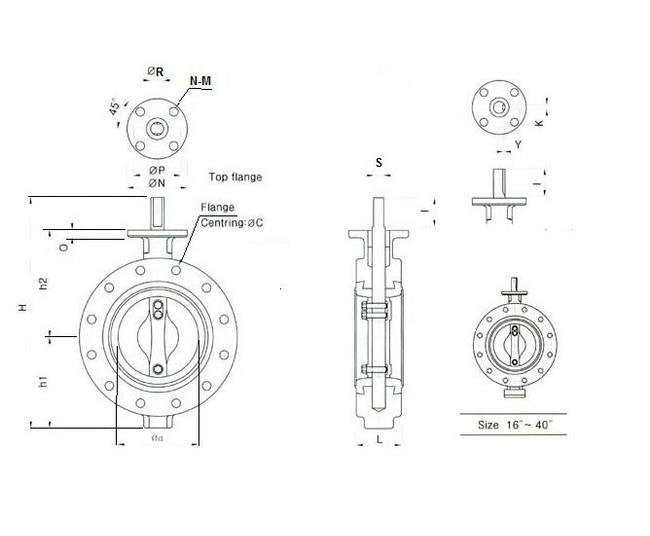 ANSI Series 55 Double Flanged Valves - Image 2
