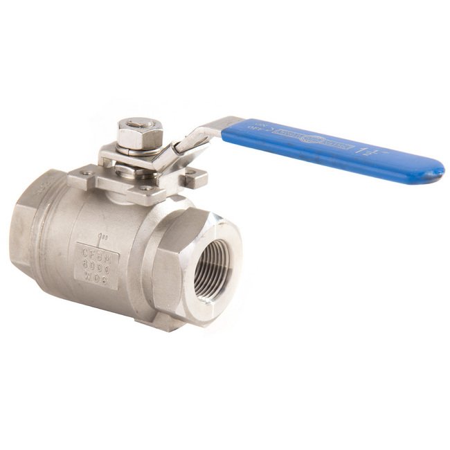 1/2'' Stainless Steel Reduced Port Ball Valve - Image 1
