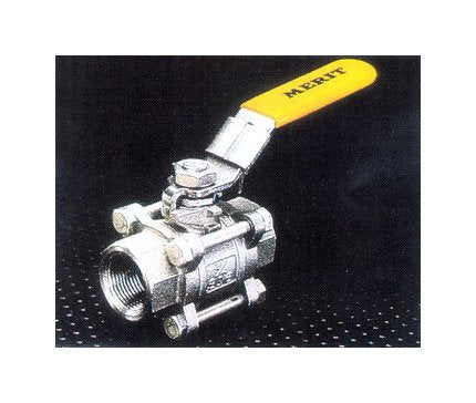 Stainless Steel 1000 WOG 3 Piece Ball Valves - 2 Inches - Image 1
