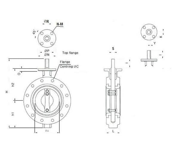 Bronze Double Flanged Valves ANSI Compliant - Image 2