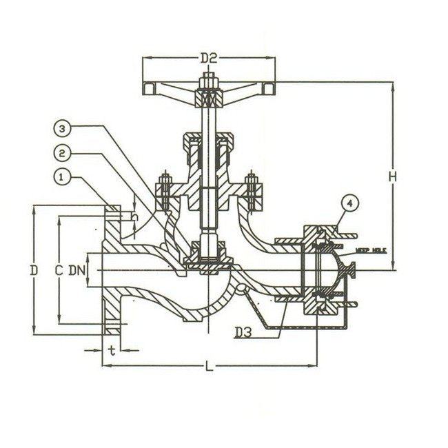 PN 16 Bronze Fire Hose Valves - Storz System Valve - Image 2