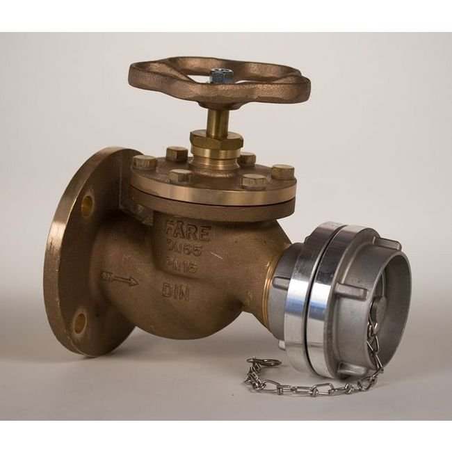 PN 16 Bronze Fire Hose Valves - Storz System Valve - Image 3