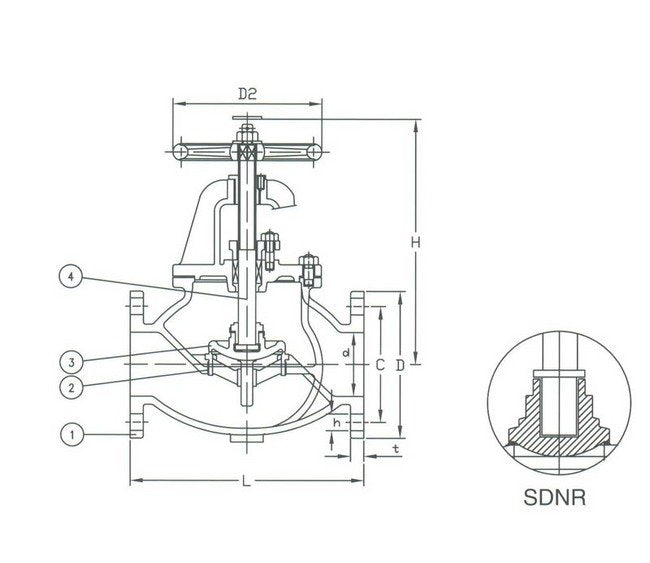 Class 150 Bronze Globe Valve, SDNR - Ideal for ANSI Applications - Image 2