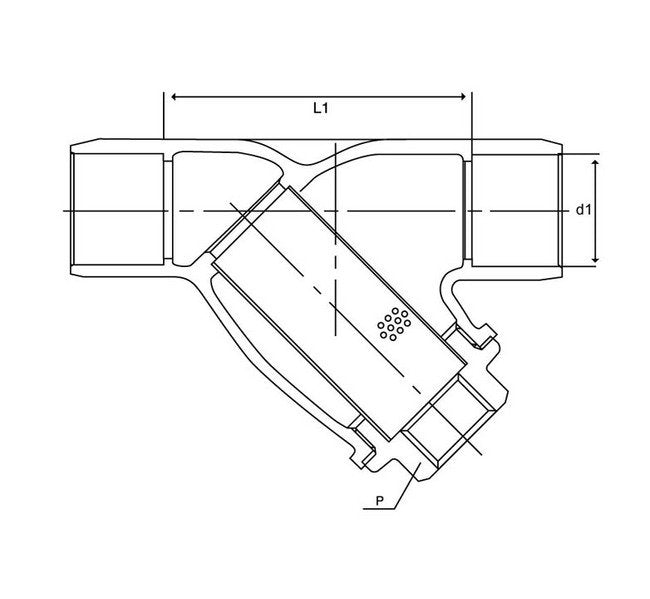 Bronze Class 150 Strainer Valve - Image 1
