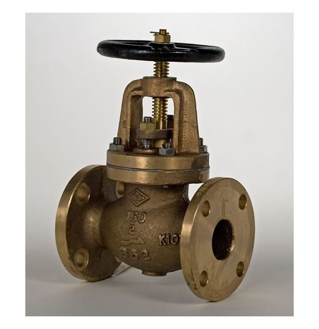 Class 150 Bronze Globe Valve, SDNR - 2-1/2" - Image 3