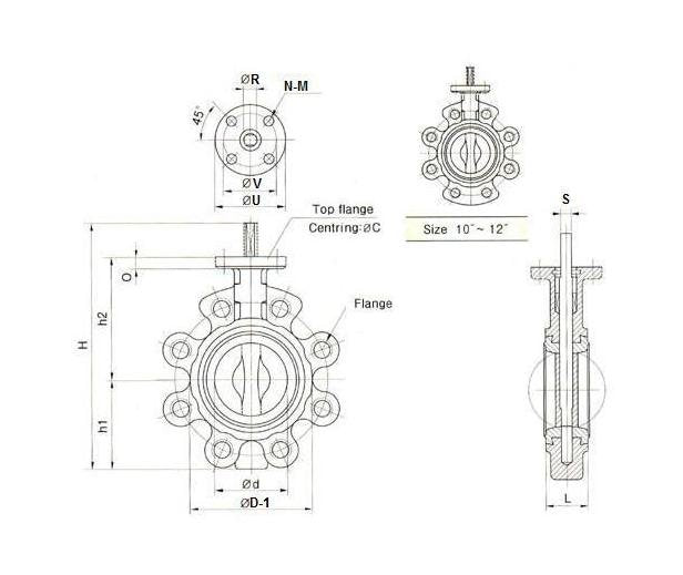 ANSI Series 52 Full Lug Butterfly Valves - Image 2