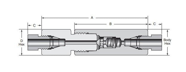 Parker MAC and MACB Check Valves - MPI Specialty Valves and Filters - Image 2