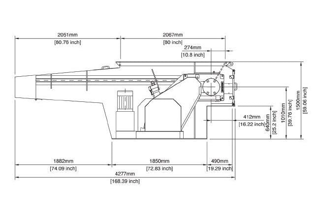 Vecoplan® VAZ 1600 M FF Single Shaft Shredder - Image 2