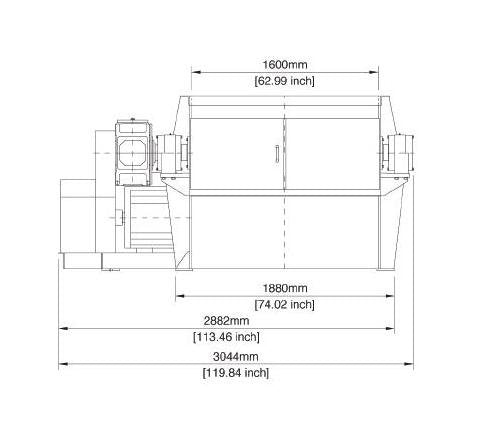 Vecoplan® VAZ 1600 M FF Single Shaft Shredder - Image 3