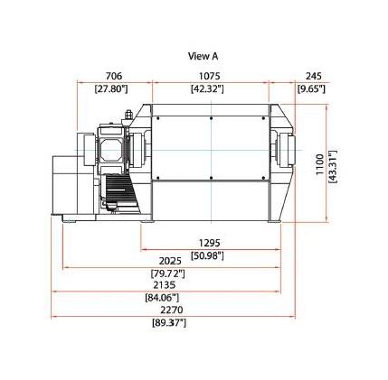 Vecoplan® VAZ 1100 XL K FF Single Shaft Shredder - Image 3