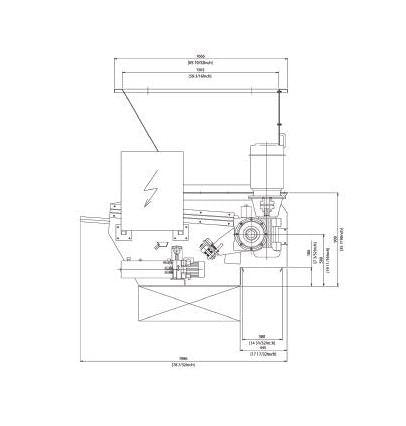 Vecoplan VAZ 600 XL MW Medical Waste Shredder - Image 2