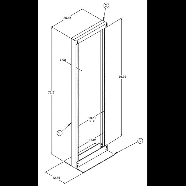 2500 Relay Rack - Image 2