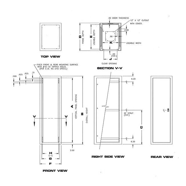 7000 Series Heavy-Duty Cabinet - Image 2