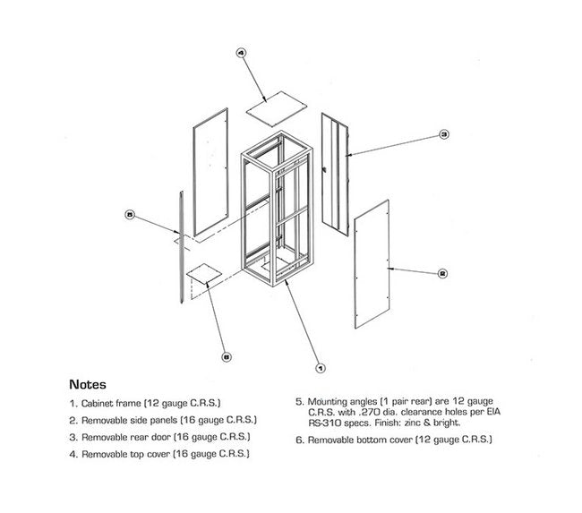 7000 Series Heavy-Duty Cabinet - Image 3