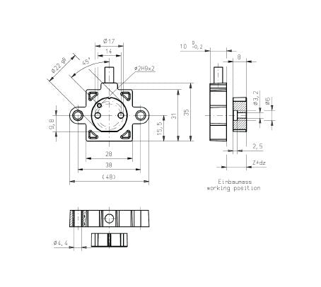 Vert-X 31E Touchless Magnetic Rotary Position Sensor - Image 2