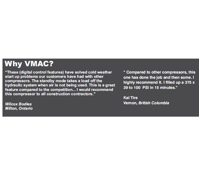 VMAC RAPTAIR 60 Diesel Drive Compressor - Image 3