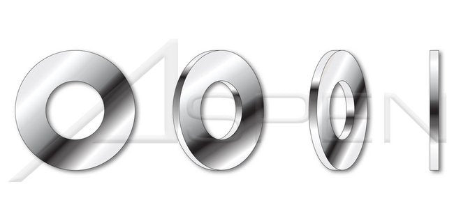 AISI 304 Stainless Steel (18-8) Standard Flat Washer - Image 1