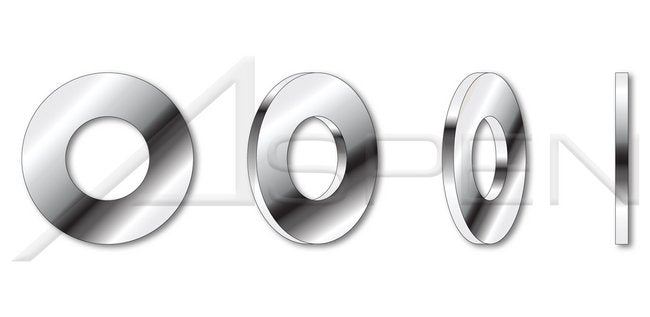 AISI 304 Stainless Steel (18-8) AN960L Light Series Flat Washer - Image 1