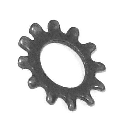 #8 Zinc External Tooth Lock Washers - Pack of 50000 - Image 1