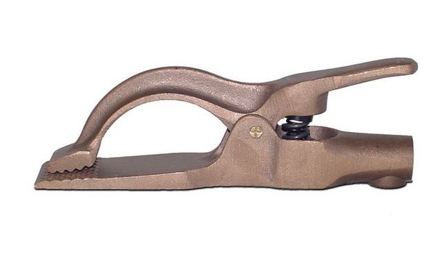 500A Flat Jaw Copper Ground Clamp (020304) - Image 1