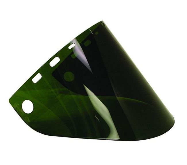 Dark Green Welding Visor 10 x 20 x .060 - Image 1