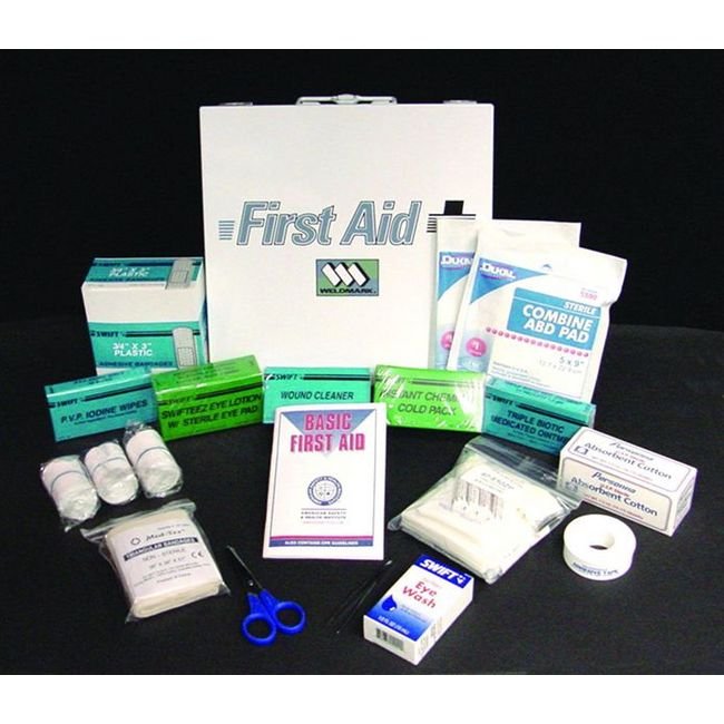25-Person Steel Case First Aid Kit - Image 1