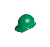 Fibre Metal White Fiberglass Hard Hat with Ratchet Suspension - Image 1
